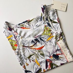 Tropical Print Tank 💚🧡💛💙